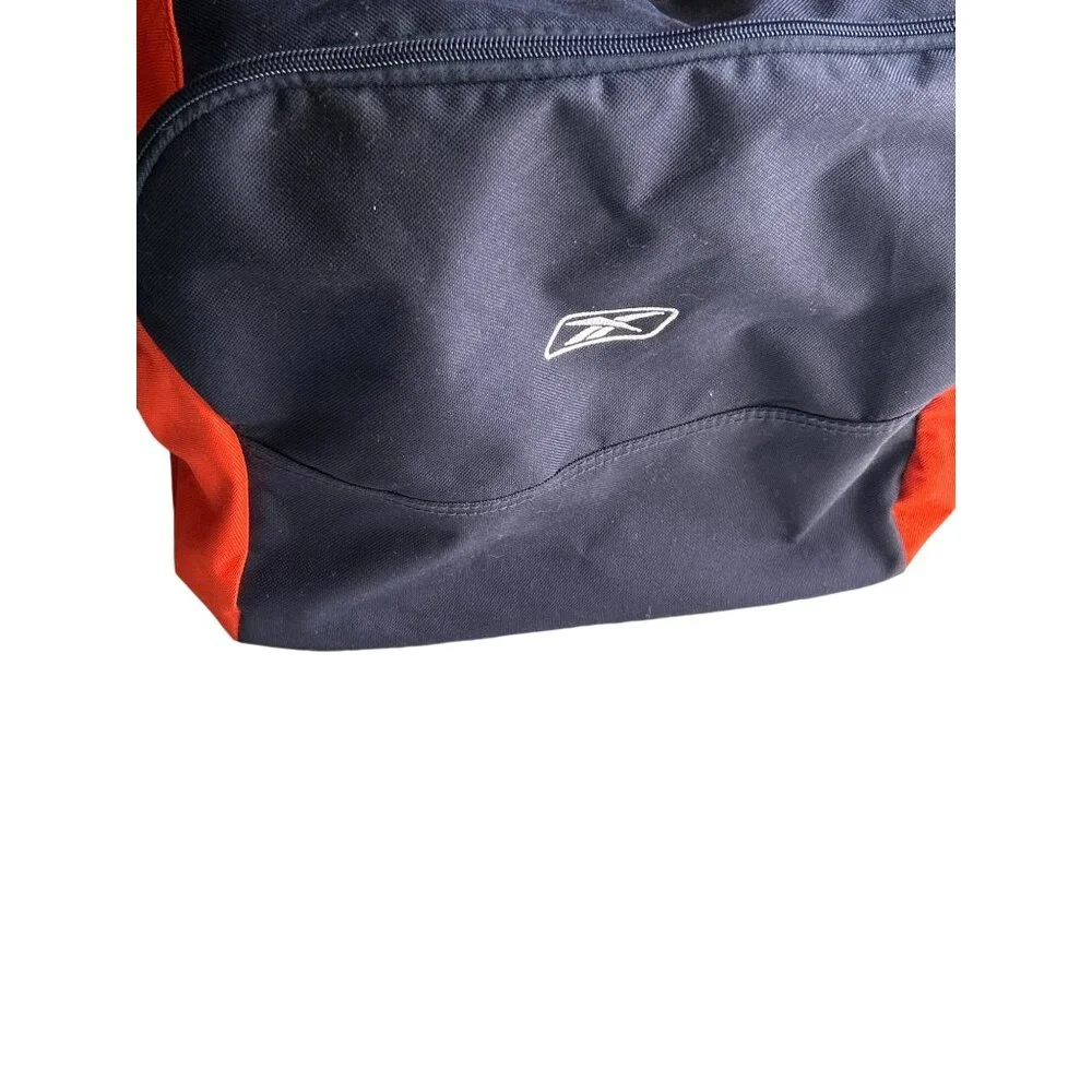 Reebok NFL Super Bowl XLI Large Duffel Bag Navy & Orange With Shoulder Strap